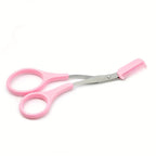 Ciseaux à sourcils avec peigne –  Acier inoxydable