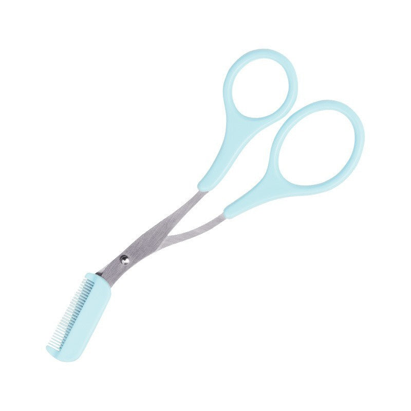 Ciseaux à sourcils avec peigne –  Acier inoxydable