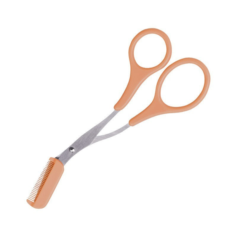 Ciseaux à sourcils avec peigne –  Acier inoxydable