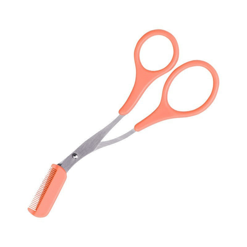 Ciseaux à sourcils avec peigne –  Acier inoxydable