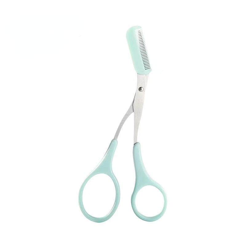 Ciseaux à sourcils avec peigne –  Acier inoxydable