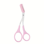 Ciseaux à sourcils avec peigne –  Acier inoxydable