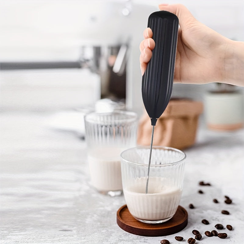Mousseur à lait électrique – Mini fouet portable, à piles