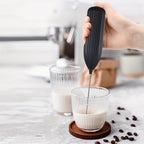 Mousseur à lait électrique – Mini fouet portable, à piles