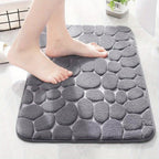 Tapis de Bain Doux en Mousse à Mémoire de Forme – Confort & Absorption Rapide