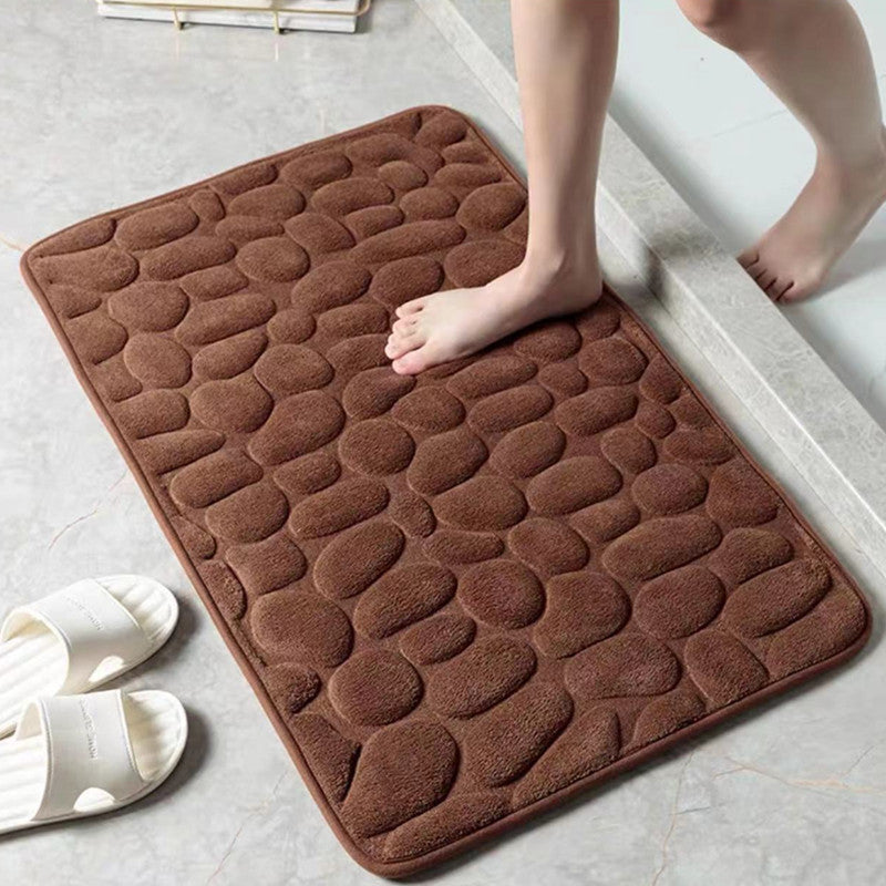 Tapis de Bain Doux en Mousse à Mémoire de Forme – Confort & Absorption Rapide