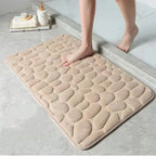 Tapis de Bain Doux en Mousse à Mémoire de Forme – Confort & Absorption Rapide