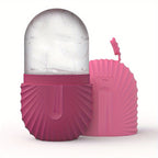 Rouleau de glace pour le visage – Anti-poches yeux, massage facial raffermissant, cube réutilisable et étanche pour soin éclat & beauté de la peau
