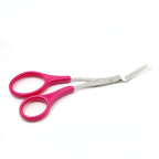 Ciseaux à sourcils avec peigne –  Acier inoxydable