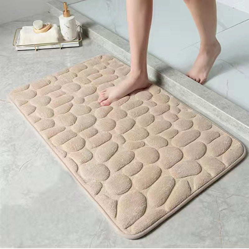 Tapis de Bain Doux en Mousse à Mémoire de Forme – Confort & Absorption Rapide