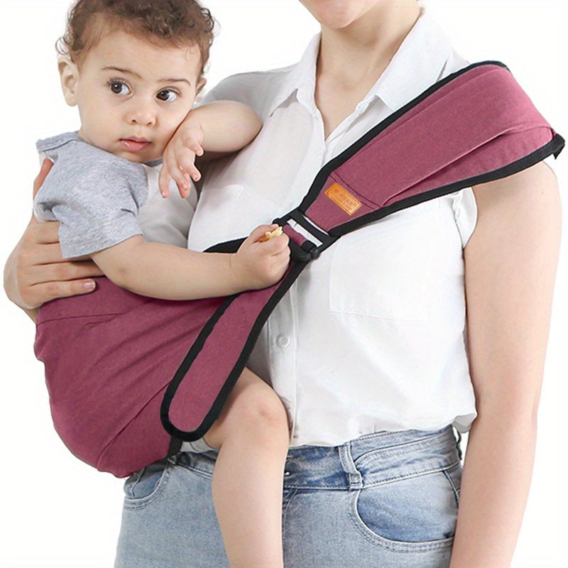 Porte-Bébé Ergonomique Tout-En-Un – De la Naissance à la Petite Enfance, Confortable, Sécurisé et Durable