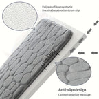 Tapis de Bain Doux en Mousse à Mémoire de Forme – Confort & Absorption Rapide