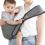 Porte-Bébé Ergonomique Tout-En-Un – De la Naissance à la Petite Enfance, Confortable, Sécurisé et Durable