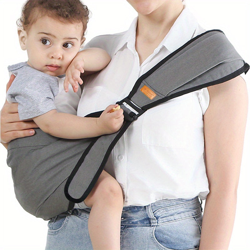 Porte-Bébé Ergonomique Tout-En-Un – De la Naissance à la Petite Enfance, Confortable, Sécurisé et Durable