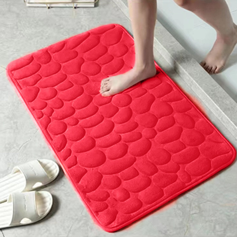 Tapis de Bain Doux en Mousse à Mémoire de Forme – Confort & Absorption Rapide