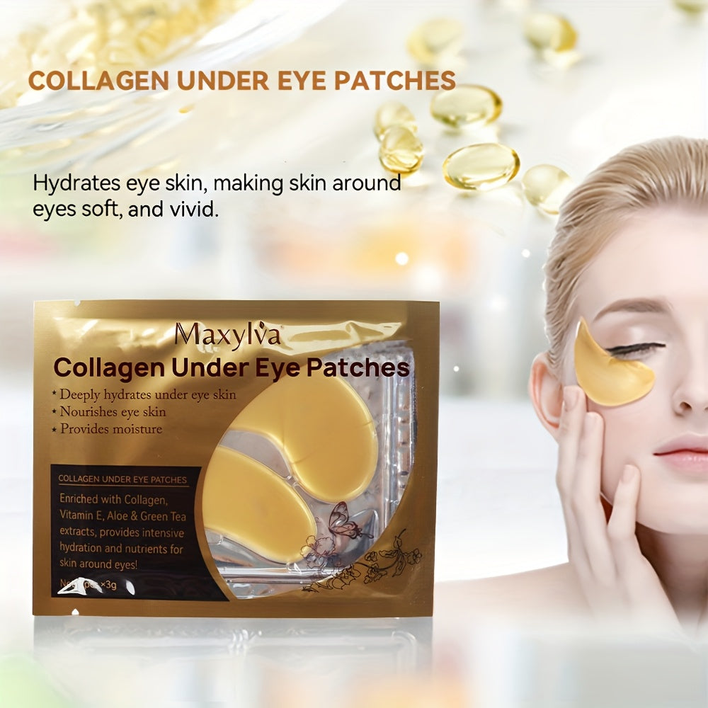 Patchs pour les yeux au collagène Maxylva - Eyes patch