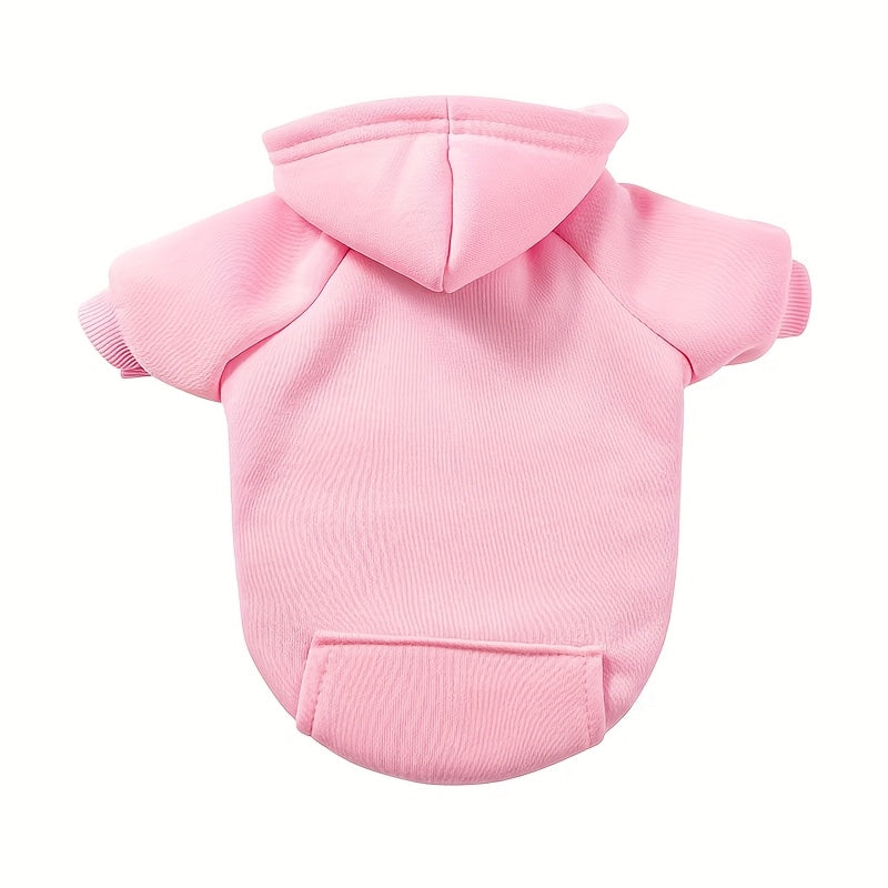 Sweat à capuche pour chiens et chats – Pull over en polyester, toutes saisons