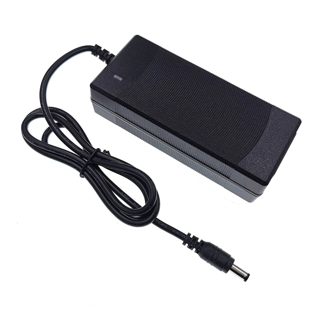 Chargeur Batterie 36V 2A – Sortie 42V 2A, Entrée 100-240V AC, Compatible Lithium, Li-ion et Li-Poly pour Batterie 36V 10S