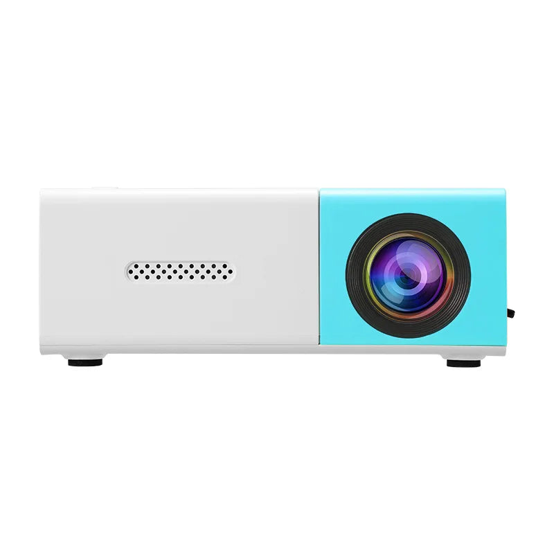 Mini Vidéoprojecteur Portable Full HD 1080P – Avec Télécommande, Compatible Smartphones, USB et Appareils Multimédias