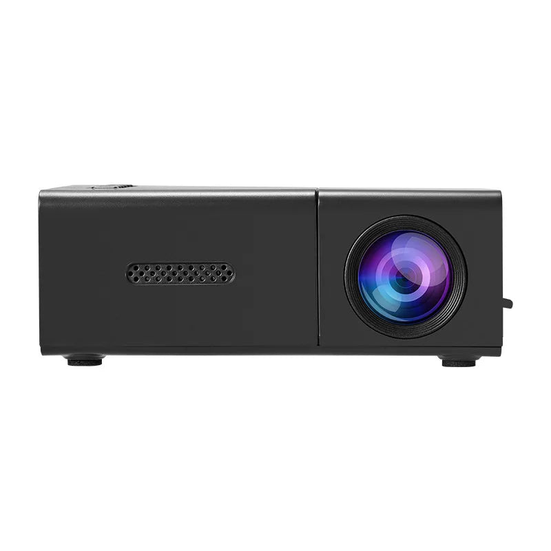 Mini Vidéoprojecteur Portable Full HD 1080P – Avec Télécommande, Compatible Smartphones, USB et Appareils Multimédias
