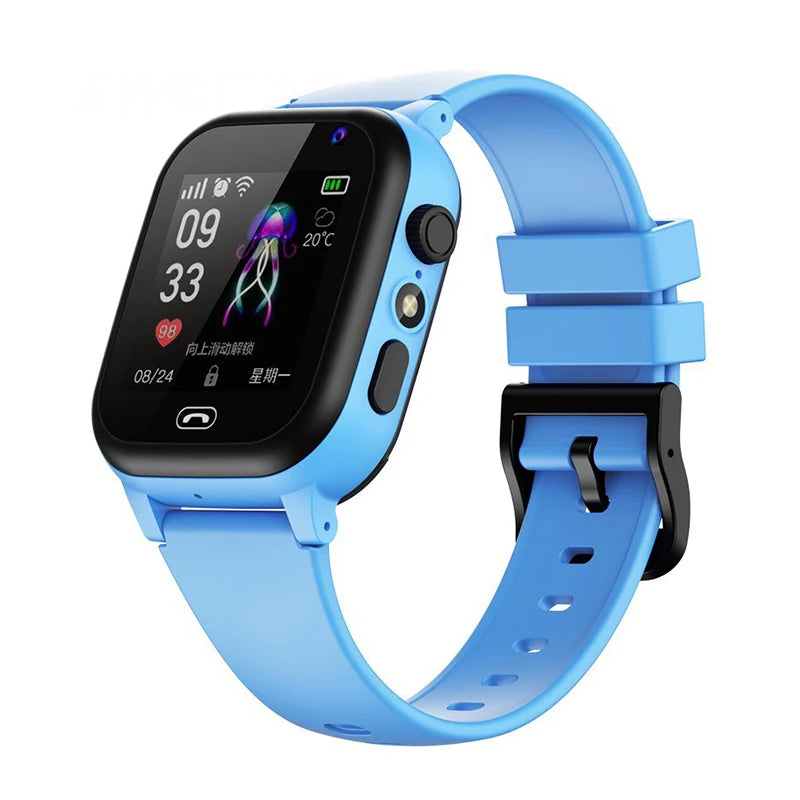Montre Connectée pour Enfants avec Localisation GPS, Caméra, Vidéo, Musique, Jeux, Réveil et Calculatrice