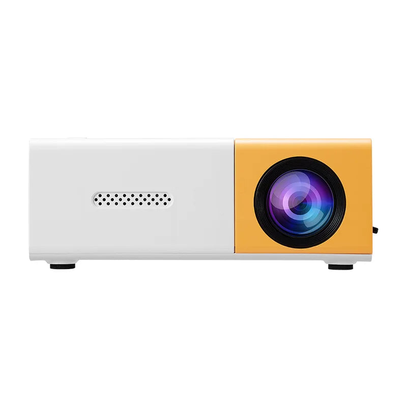 Mini Vidéoprojecteur Portable Full HD 1080P – Avec Télécommande, Compatible Smartphones, USB et Appareils Multimédias