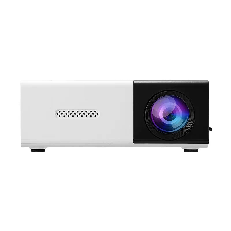 Mini Vidéoprojecteur Portable Full HD 1080P – Avec Télécommande, Compatible Smartphones, USB et Appareils Multimédias