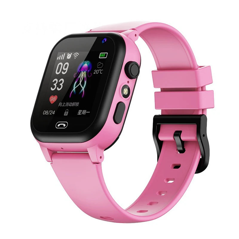 Montre Connectée pour Enfants avec Localisation GPS, Caméra, Vidéo, Musique, Jeux, Réveil et Calculatrice