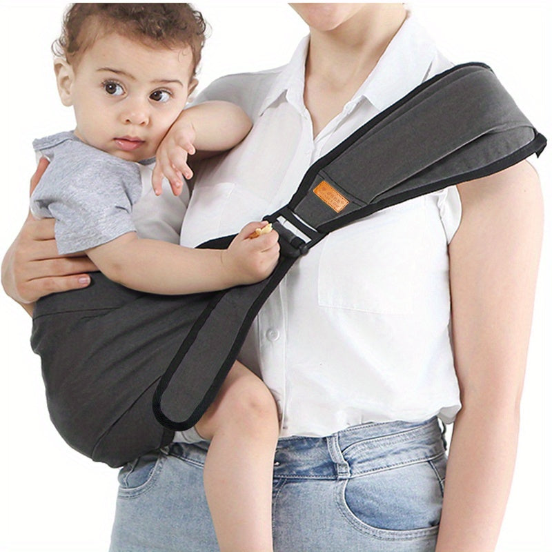 Porte-Bébé Ergonomique Tout-En-Un – De la Naissance à la Petite Enfance, Confortable, Sécurisé et Durable