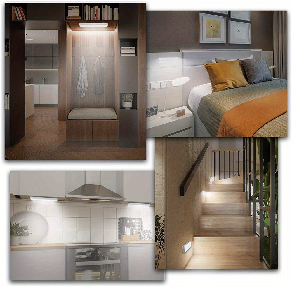 Lampe d'armoire avec Capteur de Mouvement – Support Magnétique
