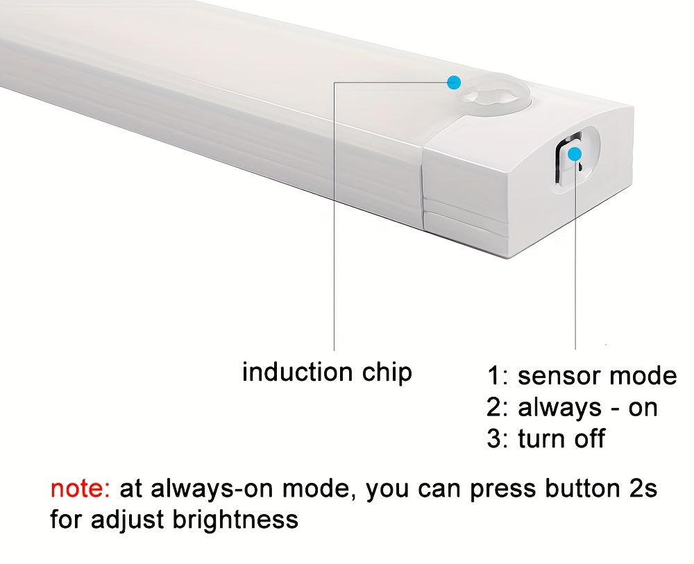 Lampe d'armoire avec Capteur de Mouvement – Support Magnétique