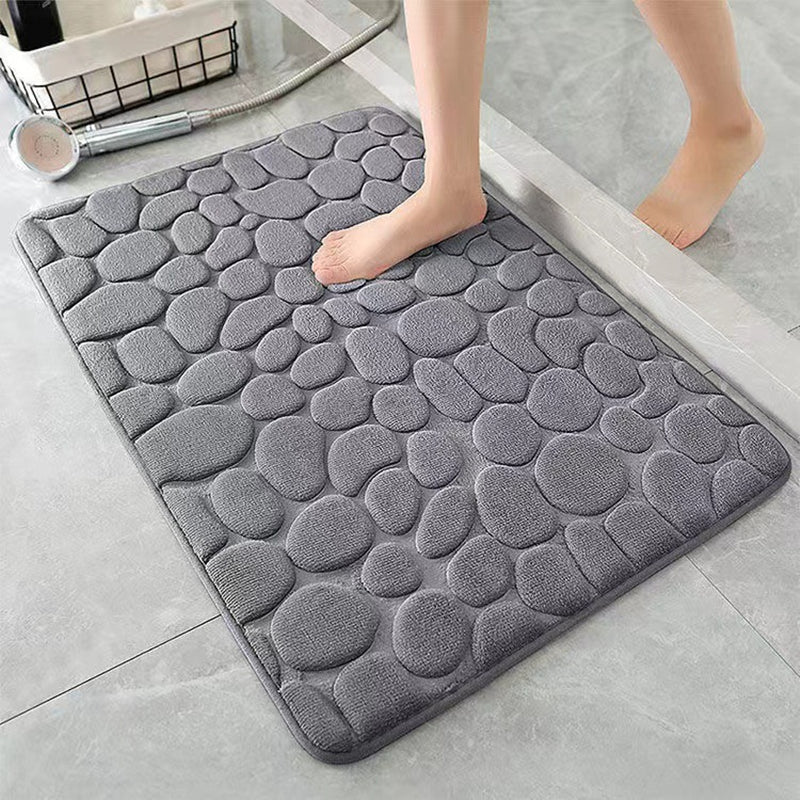 Tapis de Bain Doux en Mousse à Mémoire de Forme – Confort & Absorption Rapide